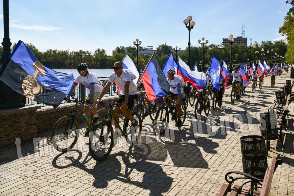 Спортивное мероприятие провели в парке имени Щербакова. Фото: ТГ/Кулемзин