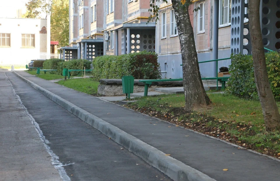 В Обнинске обновили тротуары на нескольких улицах