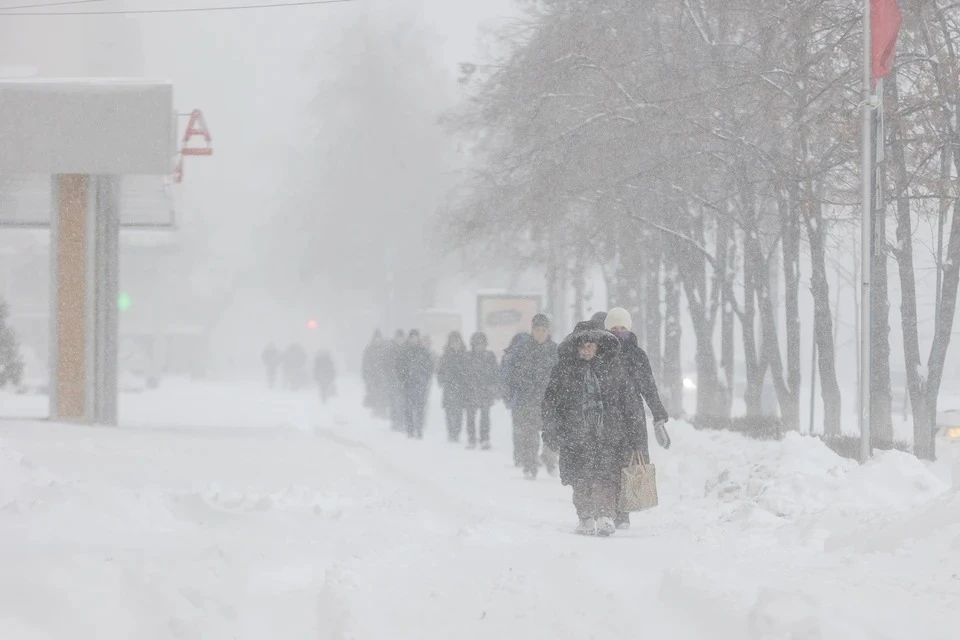 Температура воздуха в регионе уже опустилась до минусовых значений