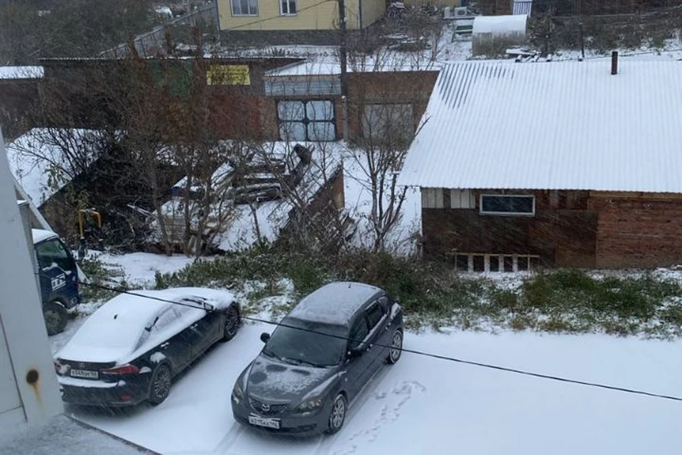 Маслянино занесло снегом. Фото: предоставлено читательницей КП-Новосибирск.