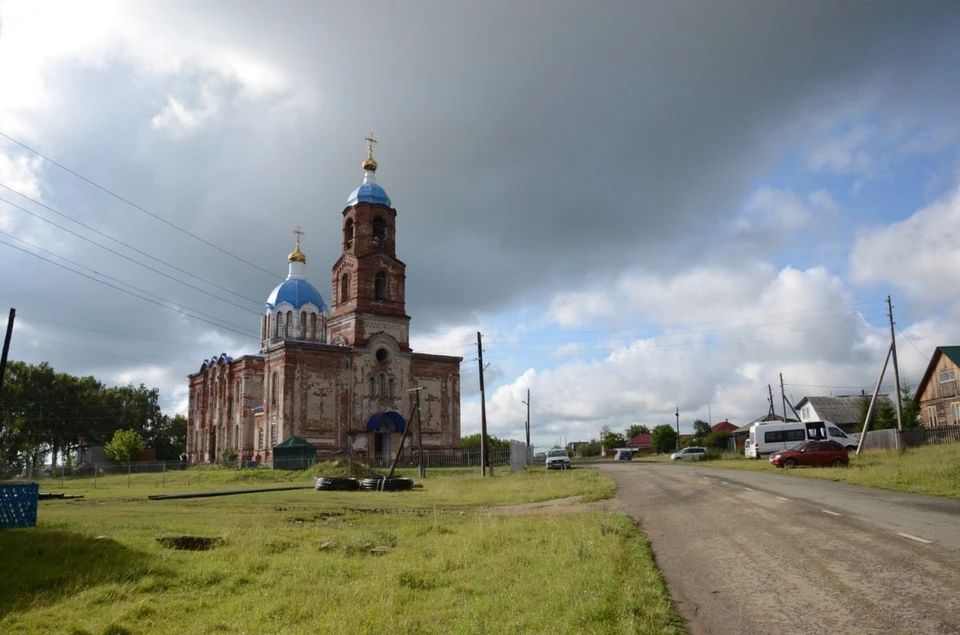 Убийство произошло в селе Губернское. Фото: Челябинская епархия