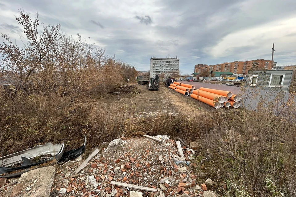 В Красноярске на улице 3-й Пионеров строят новую автодорогу. Фото: мэрия