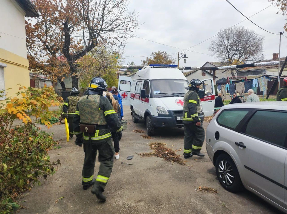 Бердянск подвергся массированной атаке ВСУ. Фото - тг-канал Евгения Балицкого