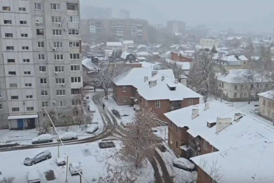 Самару завалило снегом меньше чем за сутки / Фото: Евгений Щекин