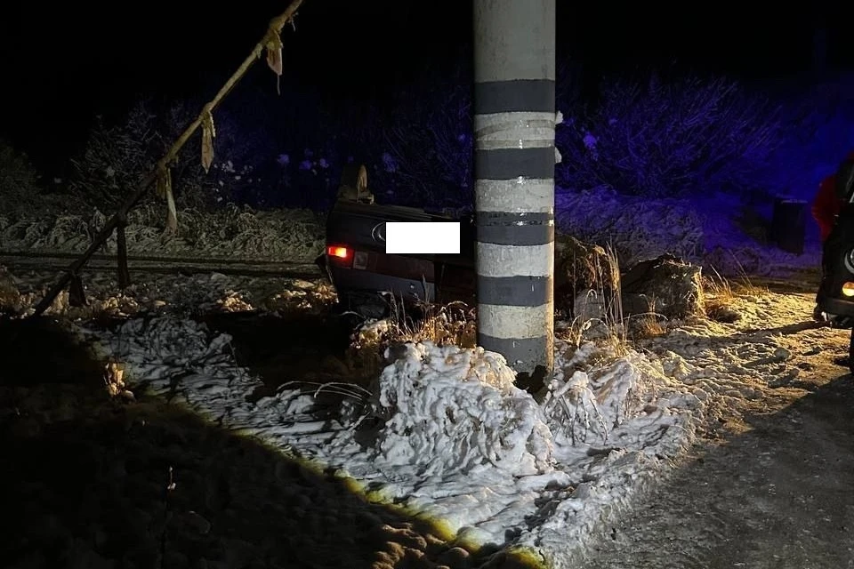 Травмы получили водитель и три пассажира. Фото: Госавтоинспекция Кировской области