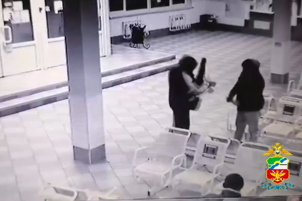 Скриншот: видео транспортной полиции Сибири