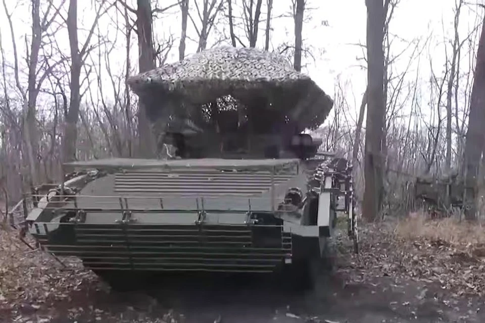 Экипажи БМП-2 разгромили позиции ВСУ на Кураховском направлении. Фото: Минобороны России