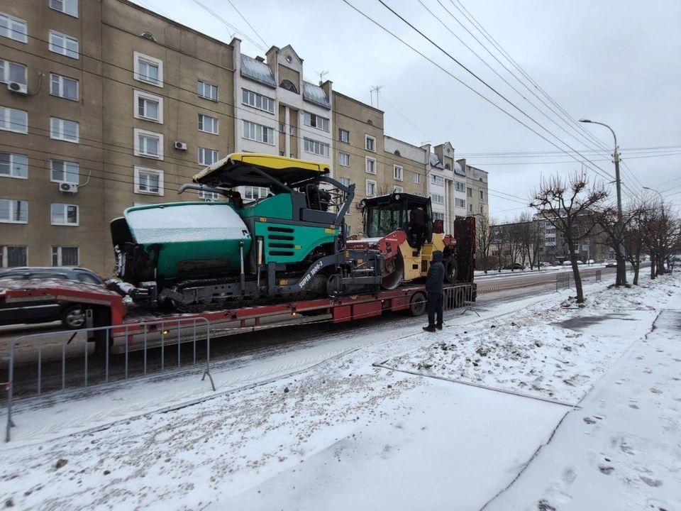 За ремонт дороги подрядчик взялся в середине декабря