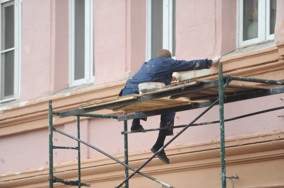 В Казани в настоящее время завершают ремонт двух домов.