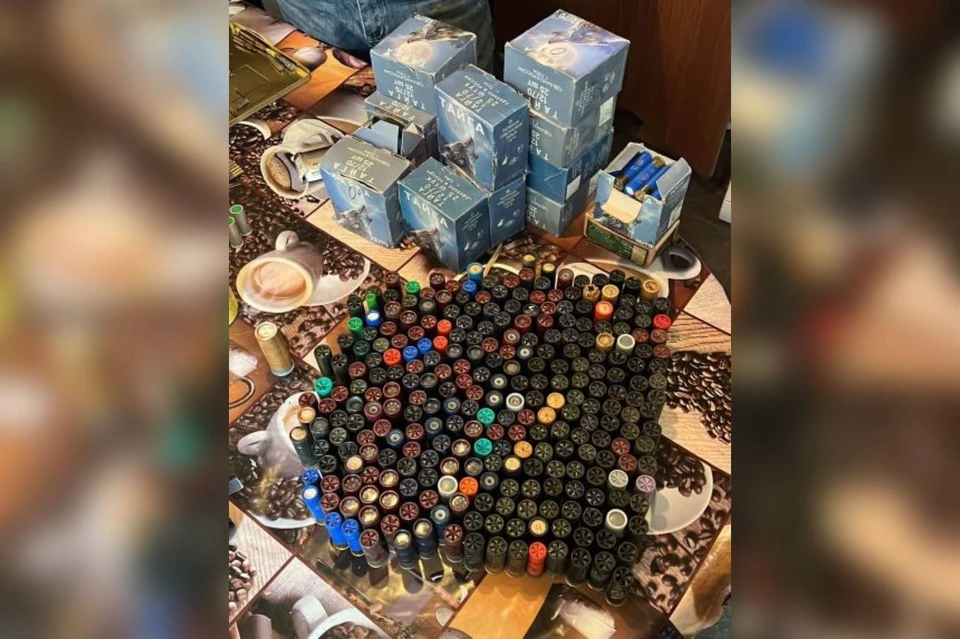 Мужчина хранил порох и патроны без нужного разрешения Фото: пресс-служба ГУ МВД РФ по Краснодарскому краю