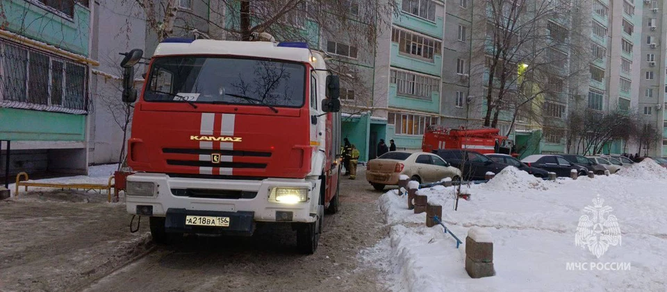 На пожаре скончались отец и сын