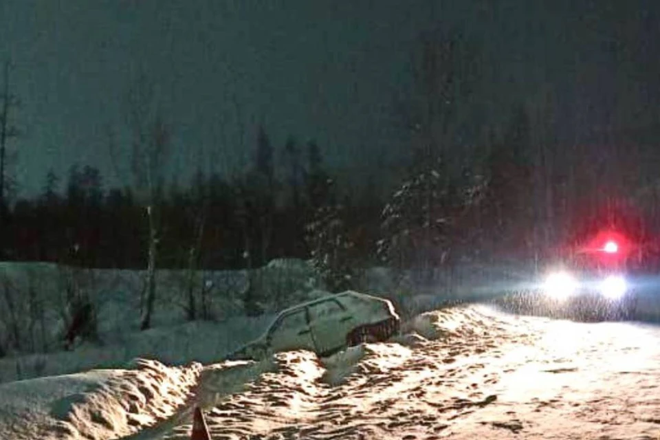 14-летний школьник за рулем легковушки попал в аварию. Фото: Госавтоинспекция Иркутской области.