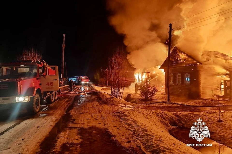 В пожарах сгорело 119 человек. Фото: пресс-служба ЧУ МЧС РФ по Тверской области