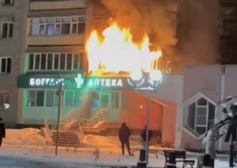 18 человек спасли из горящей девятиэтажки в Сарове. Фото: сообщество "Мы из Сарова" ВКонтакте