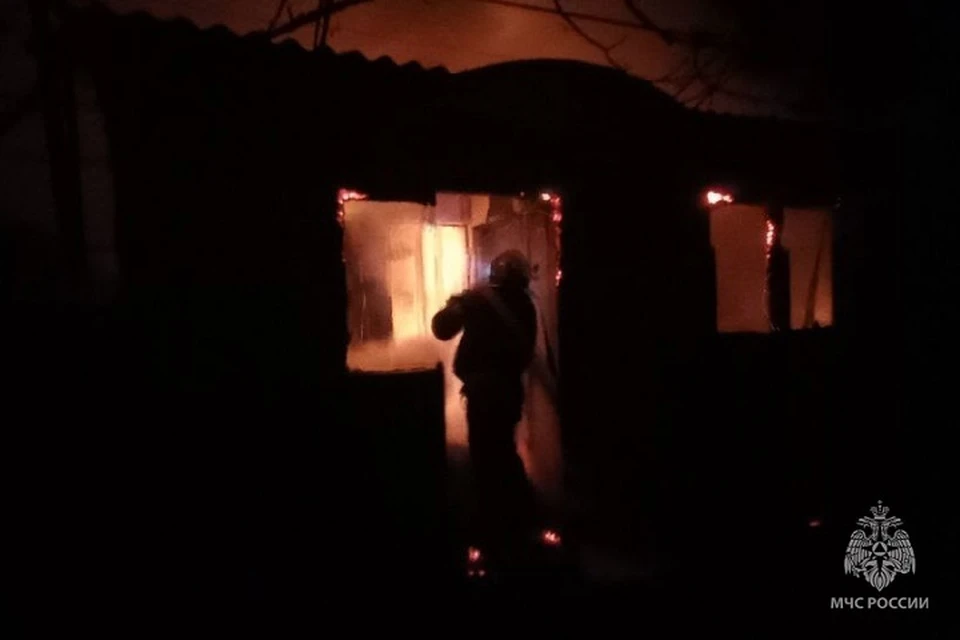 В Каменко-Днепровском районе Запорожской области произошел пожар. ФОТО: ГУ МЧС России по ЗО