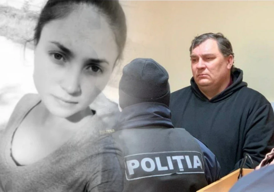 Георге Которобай, обвиняемый в убийстве девушки из Оргеева, получил пожизненный срок. Коллаж КП