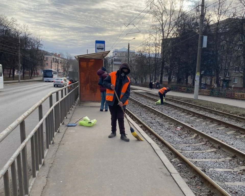 140 единиц техники убирают Тулу 24 января