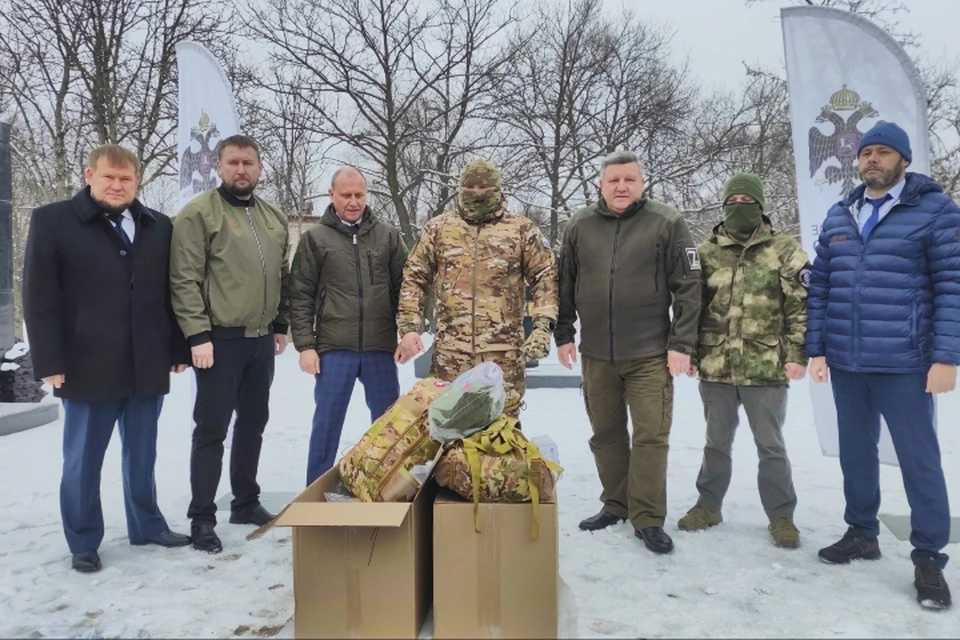 В Луганск приехал заместитель председателя Российского военно-исторического общества Николай Овсиенко.