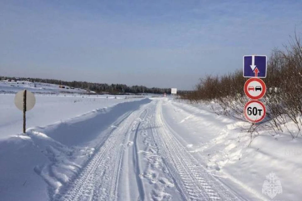 Грузоподъемность переправы составляет 60 тонн.