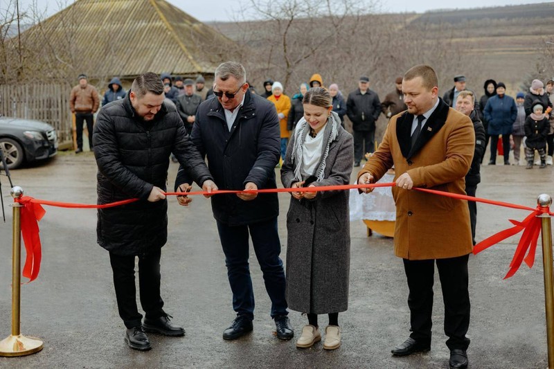 В Крихане открыли новую дорогу