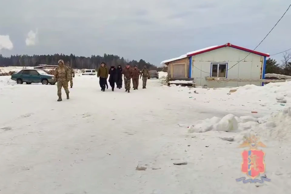 Скриншот: видео МВД Красноярского края