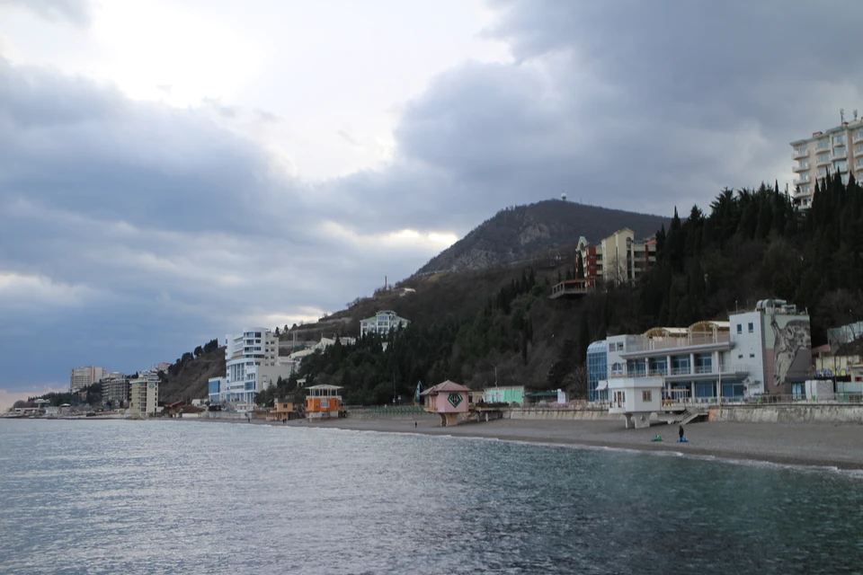 В Алуште пасмурно