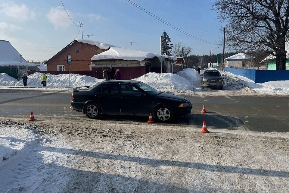 В Новосибирске водитель «Хонды» сбил 11-летнего мальчика. Фото: Госавтоинспекция Новосибирской области