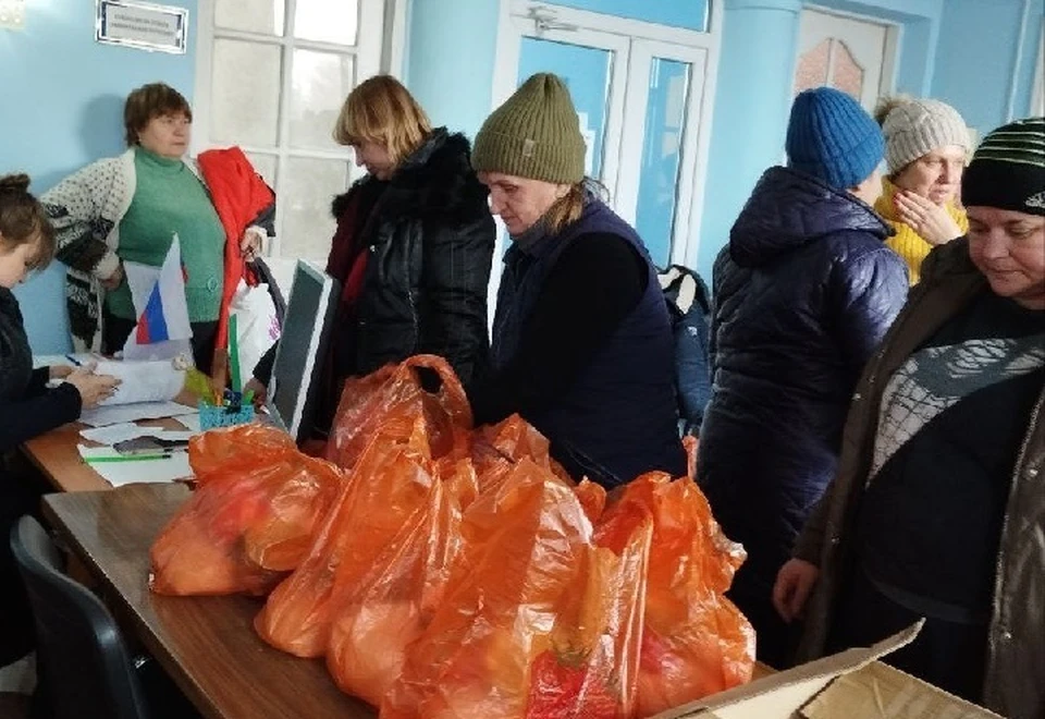 Полторы тысячи наборов местным жителям выдали в течение февраля. ФОТО: администрация Великолепетихского МО