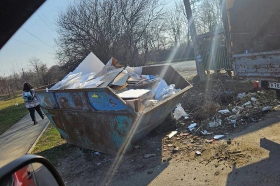 Девять нелегальных свалок убрали в Краснодаре Фото: t.me/emnaumov