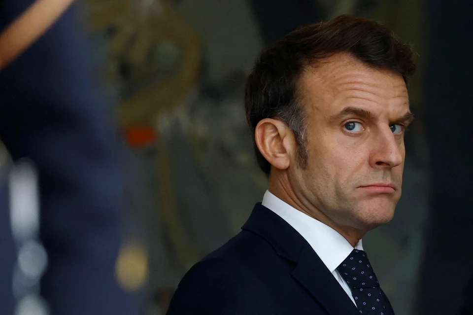 Президент Франции Эмманюэль Макрон.