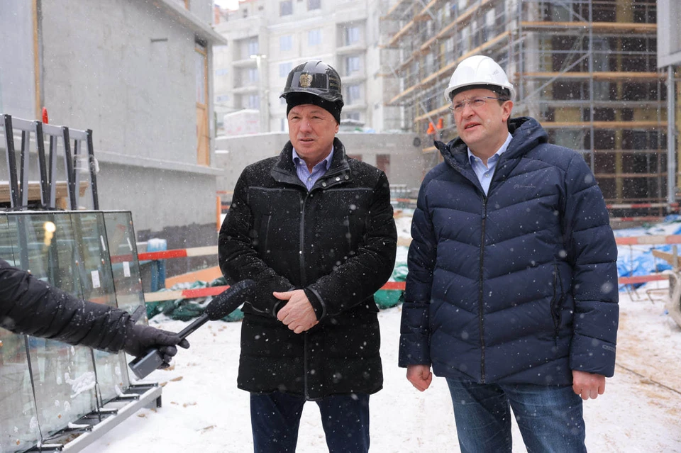 Марат Хуснуллин посетил с рабочим визитом Нижний Новгород. Фото: Никита Духник.
