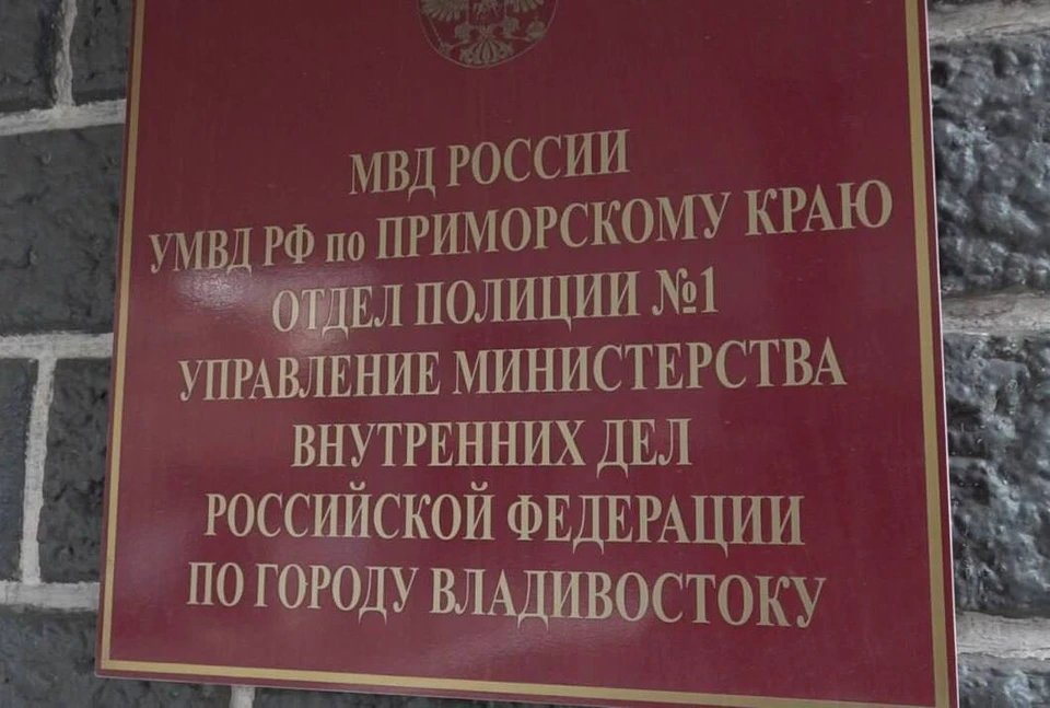 Участники драки написали друг на друга заявление в полицию. Фото: пресс-служба УМВД России по Приморскому краю.