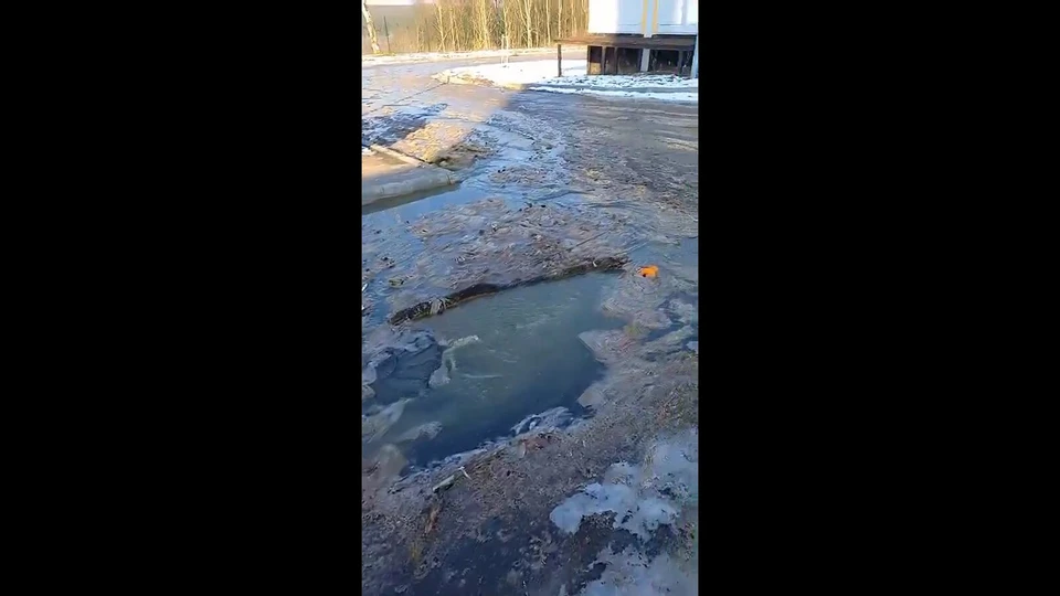 В Калуге текут фекальные реки
