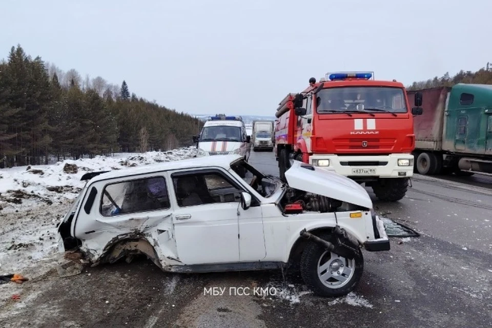 Фото с места происшествия: ВК Поисково - спасательная служба КМО(16+)