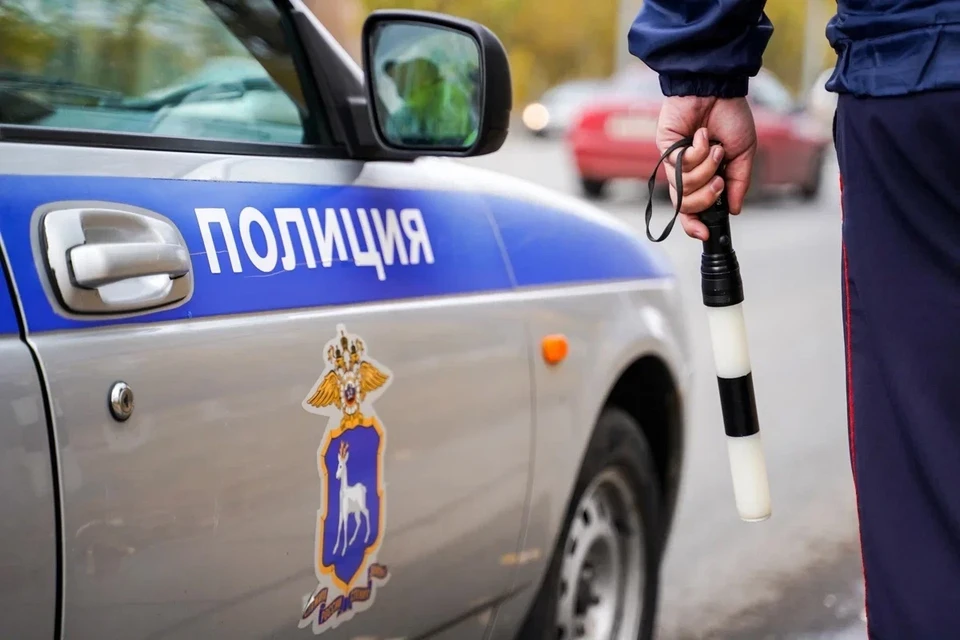 Сотрудники полиции задержали водителя