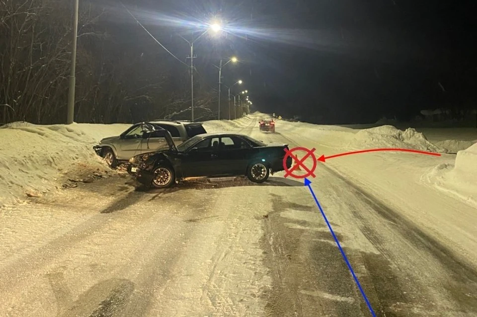 В Печоре после ДТП водителя Toyota RAV4 поместили в спецприемник.