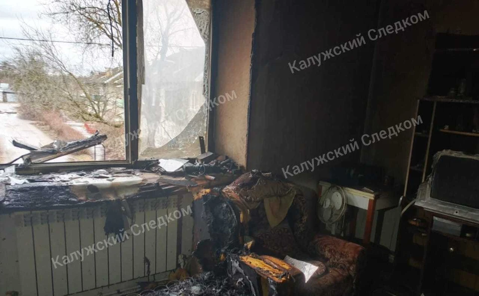 В Калужской области мужчина погиб из-за неосторожного курения
