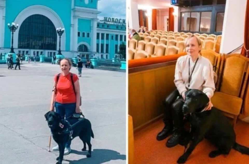 В Новосибирске депо заплатит 60 тысяч за смертельный удар током псу-поводырю. Фото: предоставлено Ириной
