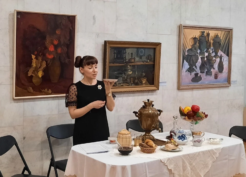 Лекция о дворянском чаепитии в музее «Тульские самовары».