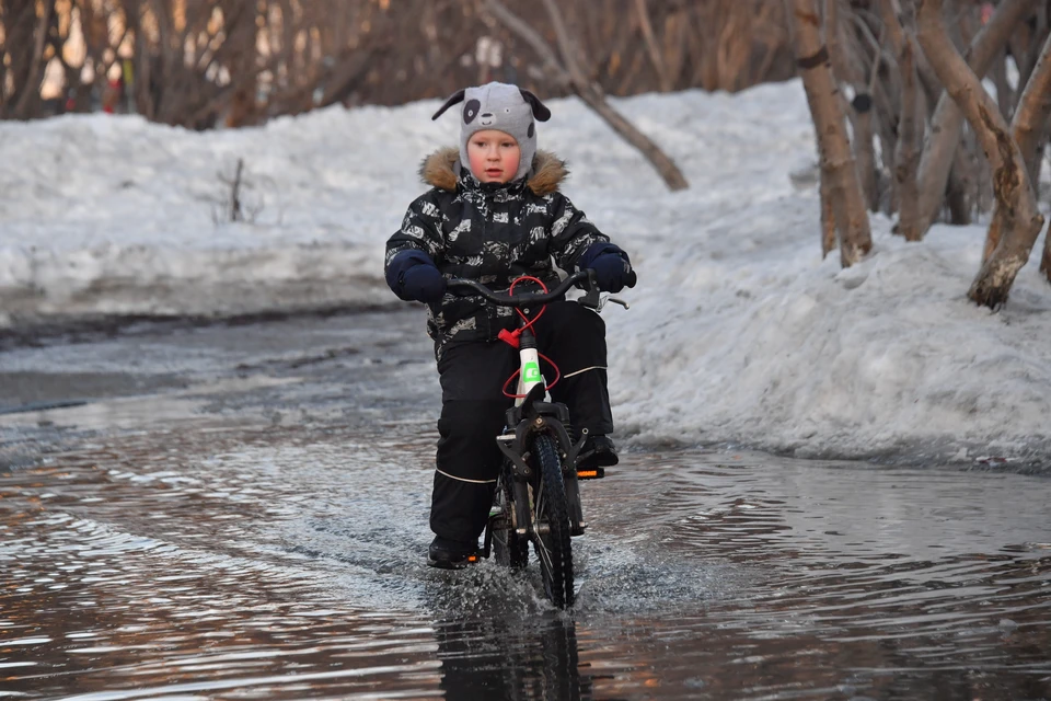 Температура воздуха по краю будет колебаться в пределах 0…+9°C.