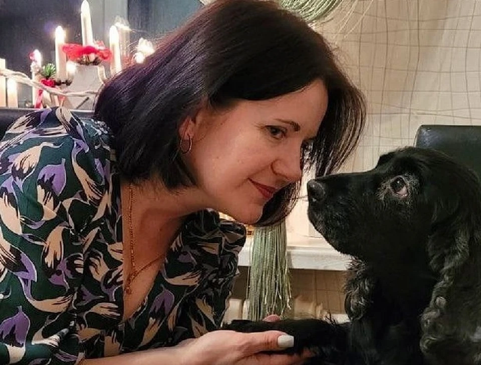 Павлюченко рассказала о домашней любимице, собаке Марте. Фото: личный архив Наталии Павлюченко.