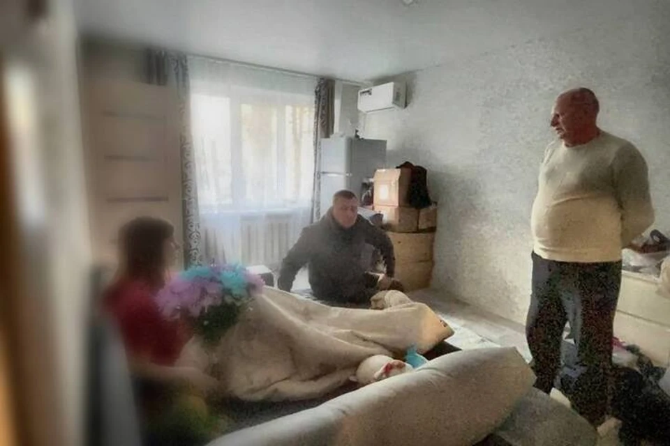 Девочка Лиза из Новой Каховки получает лечение в Москве. Фото: тг-канал Игоря Кастюкевича
