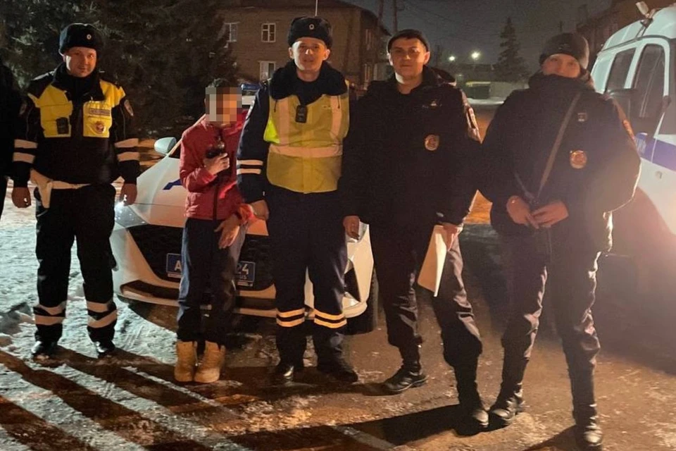 Фото: Госавтоинспекторы Красноярского края