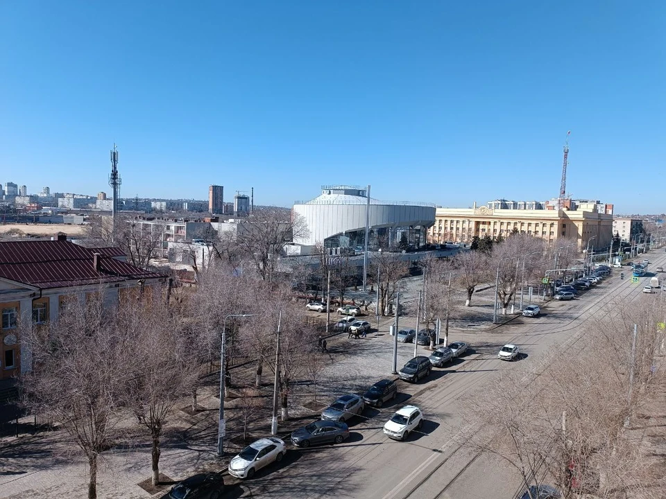 Весна пришла в Волгоград.