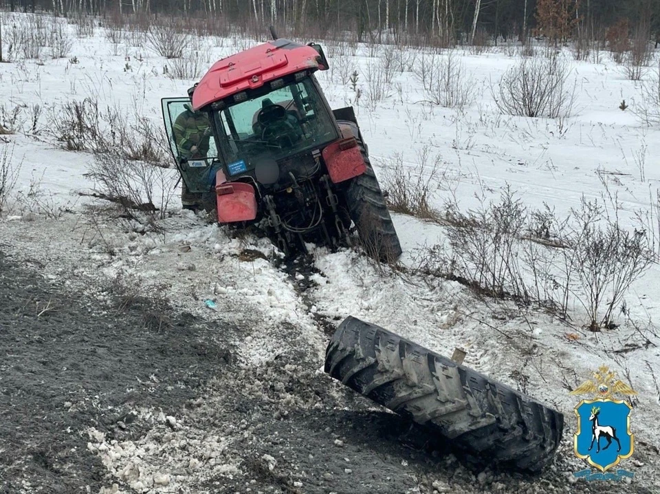 Из-за аварии пострадала женщина. Фото: ГУ МВД России по региону