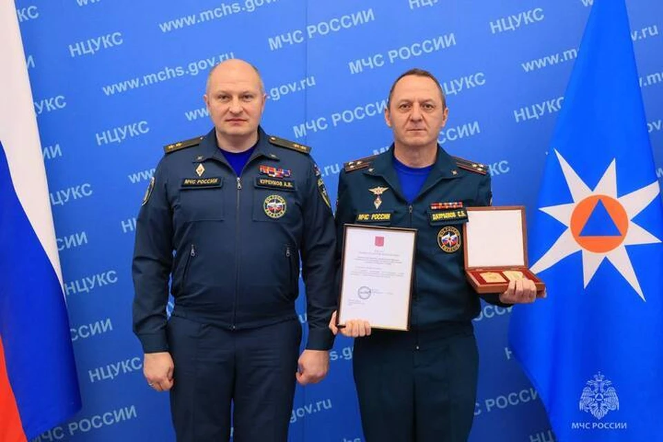Руководитель областного МЧС Саварбек Даурбеков получил генеральское звание. Фото: ГУ МЧС России по Херсонской области