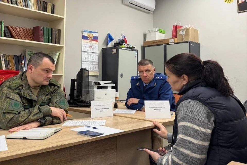 В Запорожской области прошел личный прием участников спецоперации. ФОТО: прокуратура ЗО