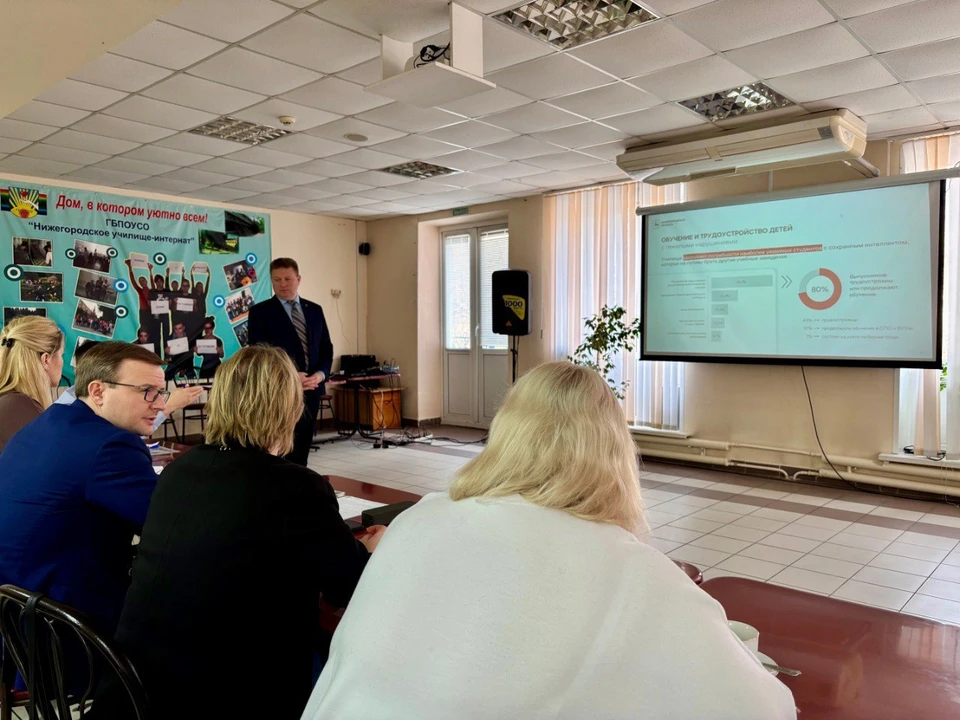 Реновация запланирована в Нижегородском училище-интернате в 2025 году. Фото: телеграм-канал Игоря Седых.