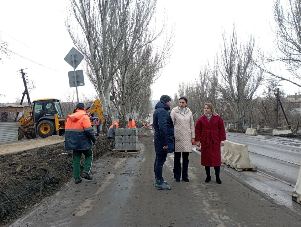 Завершить работы планируют в сентябре. ФОТО: ТГ-канал Яны Пащенко