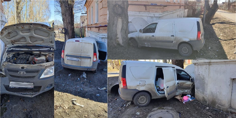 В аварии пострадал водитель отечественного авто